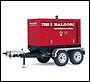 Baldor Industrial towable generator