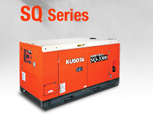 Kubota SQ Series generator